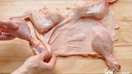 руляда из курицы с болгарским перцем