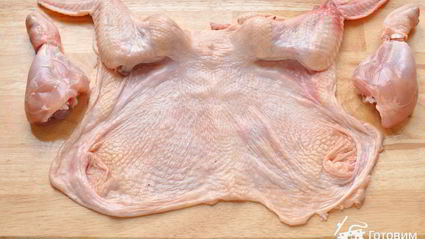 руляда из курицы с болгарским перцем