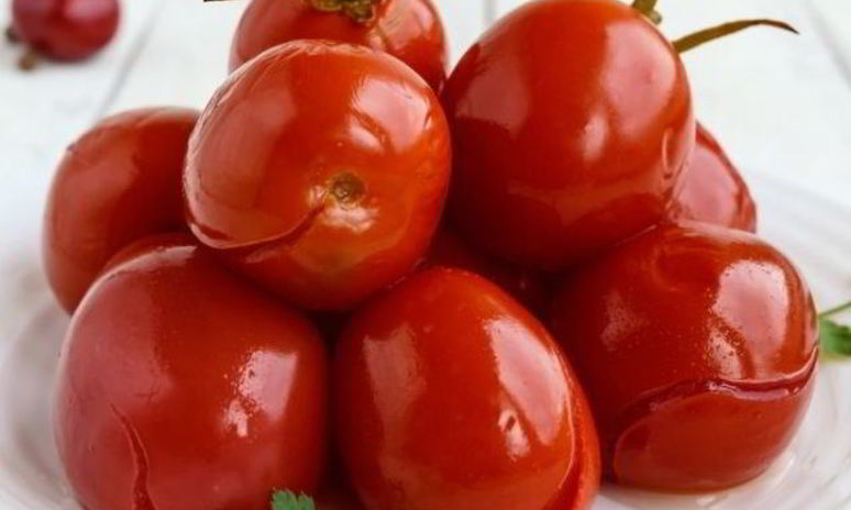 Рецепт сладких маринованных помидоров