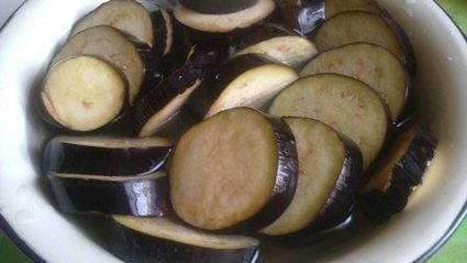 соте из баклажан