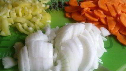 соте из баклажан