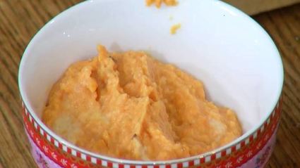 свекольный и морковный хумус