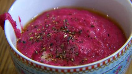 свекольный и морковный хумус