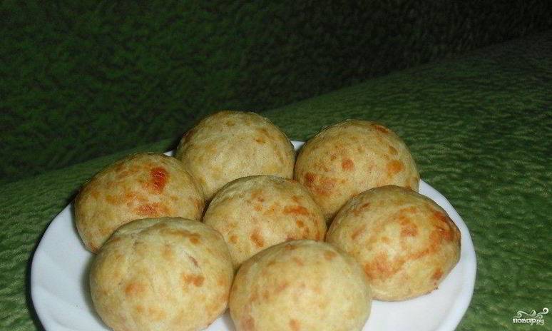 Рецепт сырных шариков в духовке