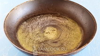 банановый тарт-татен на слоеном тесте