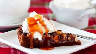 Французский шоколадный тарт с фундуком