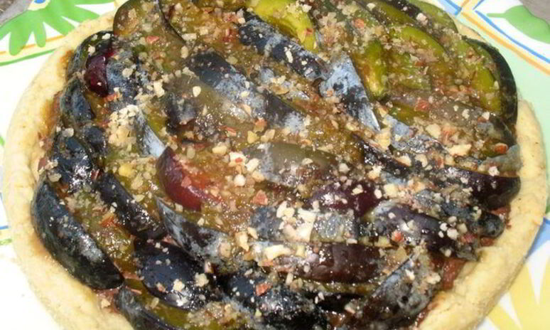 Рецепт изысканного сливового тарта