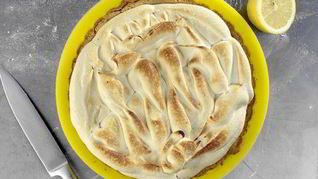 Лимонный тарт с меренгой