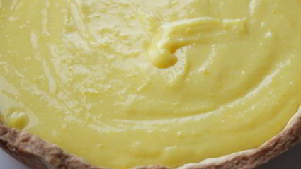 лимонный тарт