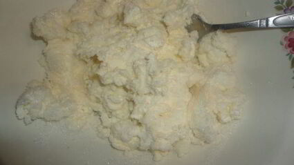 маковый тарт с творожным суфле и ганашем