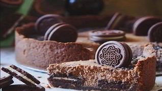 Шоколадно-творожный тарт Oreo