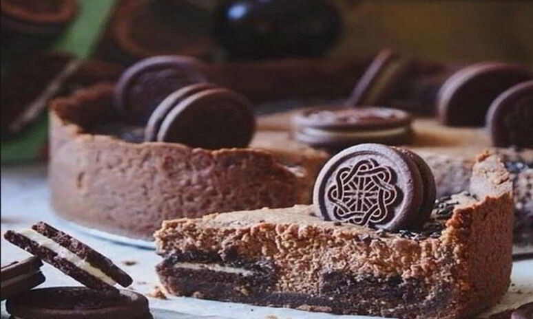 Рецепт шоколадна-творожного тарт oreo