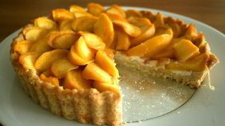 Тарт из манго с лаймом