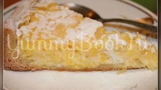 Тарт лимонно-манговый