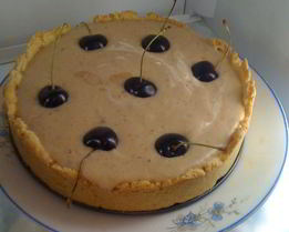 Тарт с черешней