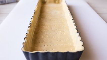 тарт с грибами и сыром