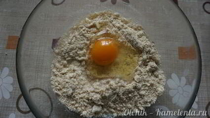 тарт с грушами и миндалем