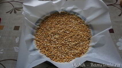 тарт с грушами и миндалем