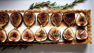 Тарт с инжиром
