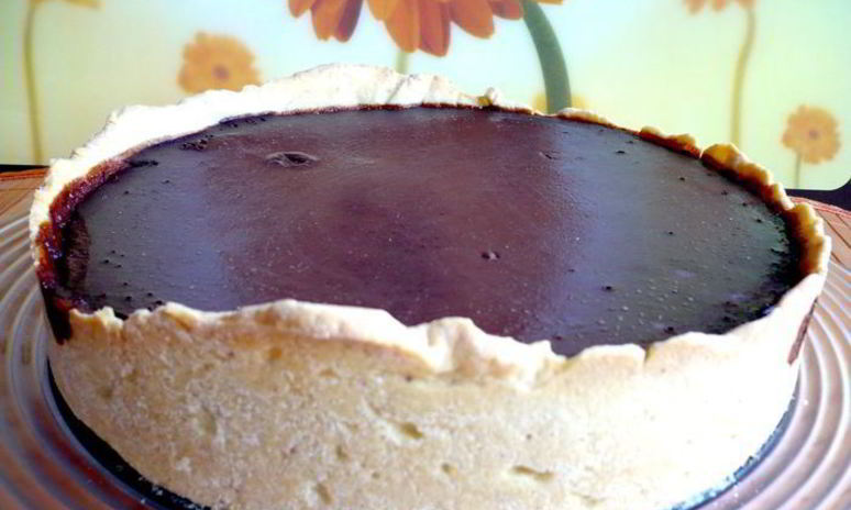 Рецепт тарта с карамелью и чили шоколадное озеро