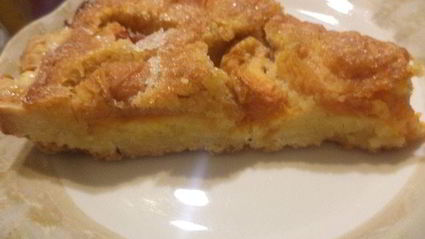 тарт с миндальным кремом и абрикосами