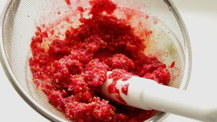 тарт с самбуком из красной смородины