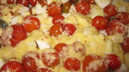 тарт сырно-томатный