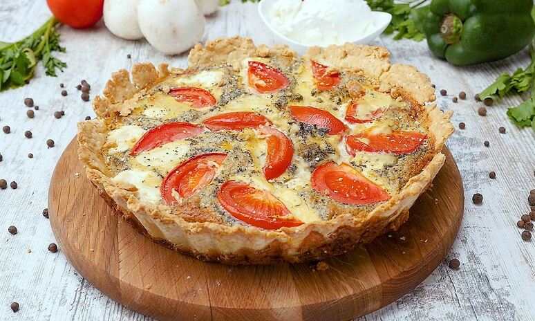 Рецепт тарта сырное наслаждение