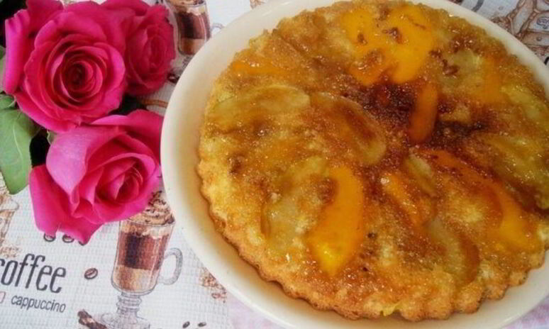 Рецепт тарта татен с тыквой и яблоком