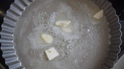 тарт татен с тыквой и яблоком