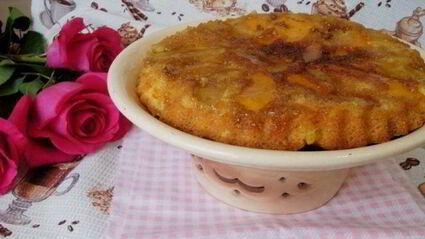 тарт татен с тыквой и яблоком