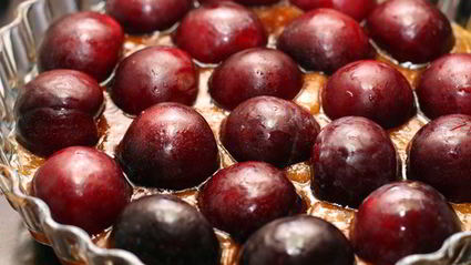 тарт татен со сливами