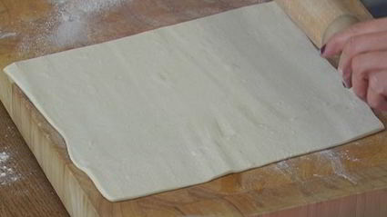 тарт татен со свеклой и шалотом