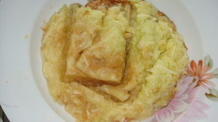 тыквенно-яблочный тарт