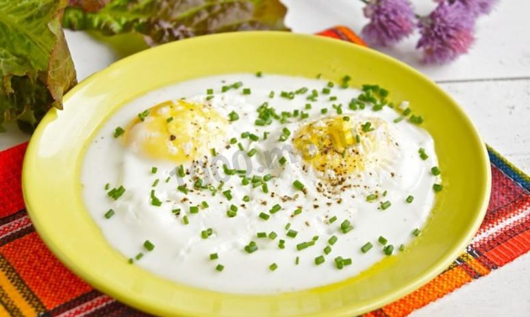 Рецепт яичницы в микроволновке