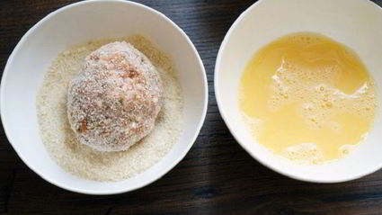 яйца в мясном фарше в духовке