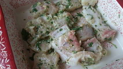 закуска из кабачков с рыбой на шпажках