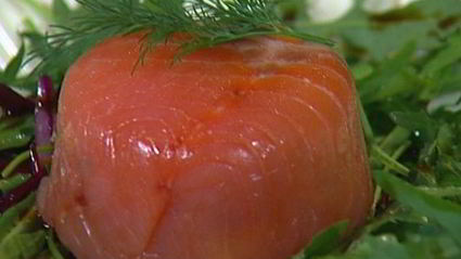 закуска из семги с рисом