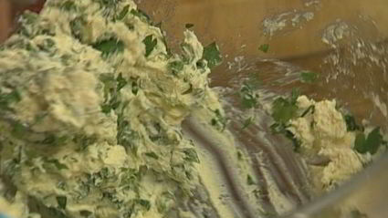 закуска из творога с томатами