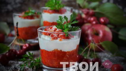 закуска из яблок