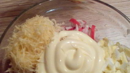 закуска крабовое удовольствие