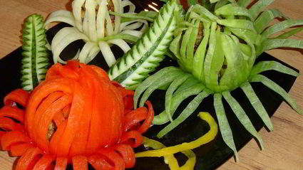 закуска летние цветы