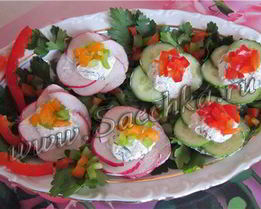 Закуска Овощной букет