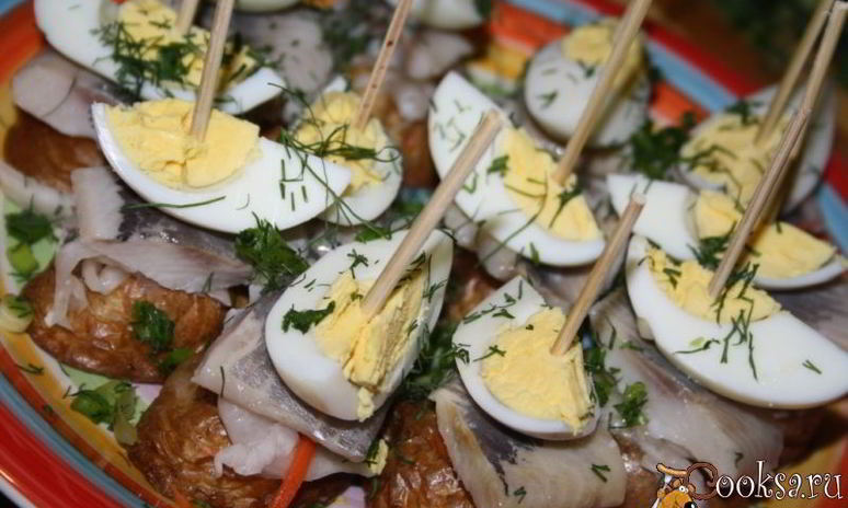 Рецепт закуски русской под водочку и не только