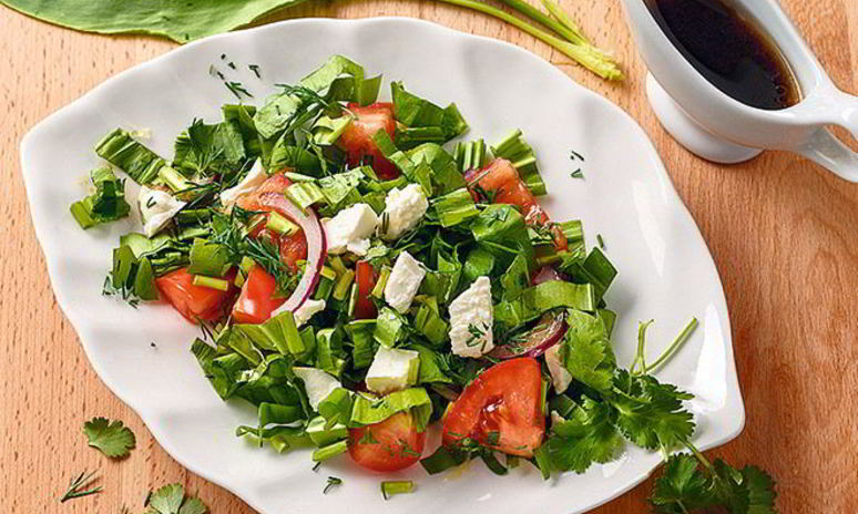 Рецепт закуски с черемшой