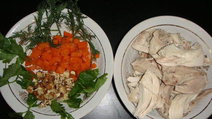 заливное из курицы