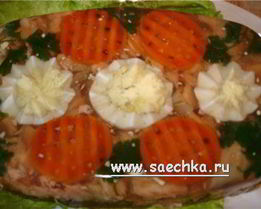 Заливное из семги