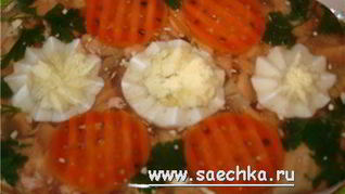 Заливное из семги