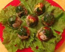 Заливные яйца