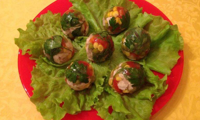 Рецепт заливных яиц